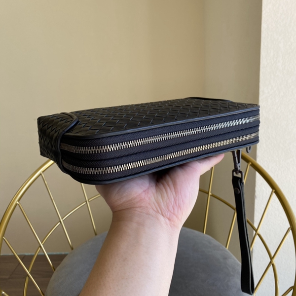 ボッテガヴェネタバッグ側面デザイン